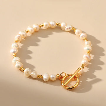 Women's Jewellery-Light Luxury Pearl Bracelet-Artisangallery