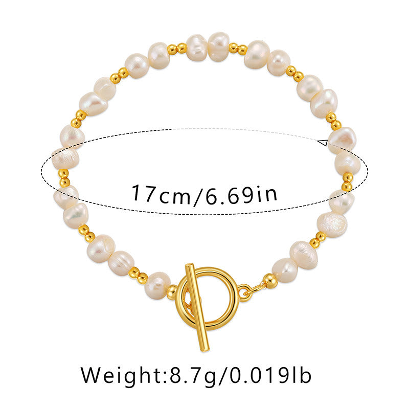 The fashionable design of modern and minimalist stone bracelets