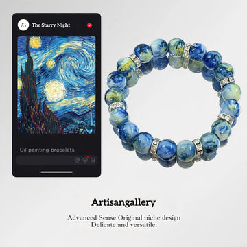 The matching tips for artistic and fresh style stone bracelets
