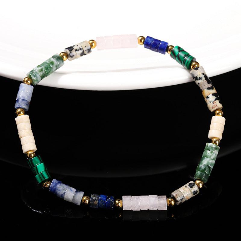 A Natural Colorful Stone Bracelet