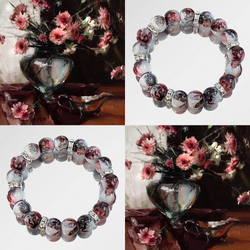 Art Bracelet-safflower bracelets-pastel